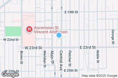 Map image of the property - 2131 Central Ave