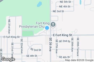 Map image of the property - 3525 E Fort King St