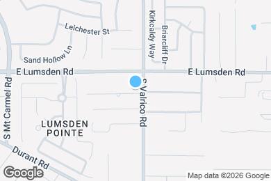 Map image of the property - 2020 Lee Dr