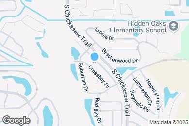 Map image of the property - 4536 Saddle Creek Pl