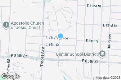 Map image of the property - 8311 Tracy Ave