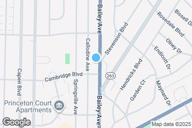 Map image of the property - 4034 Bailey Ave