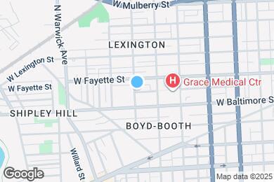 Map image of the property - 19 N Smallwood St