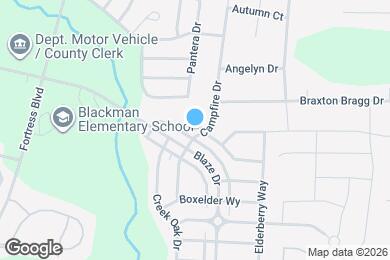 Map image of the property - 343 Campfire Dr