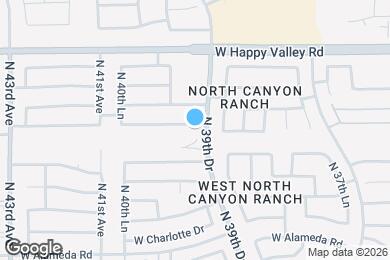 Map image of the property - 3931 W Whispering Wind Dr