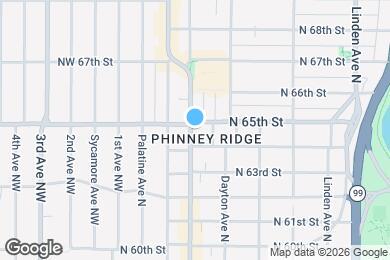 Map image of the property - 6410 Phinney Ave N
