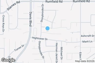 Map image of the property - 8513 Crestview Dr