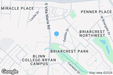 Map image of the property - Available August 2026! BRAND NEW 3-Story 5Bed/5Bath Townhome across from Blinn!