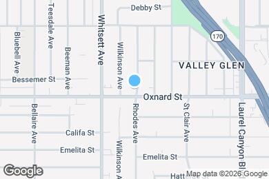 Map image of the property - 6017 Rhodes Ave
