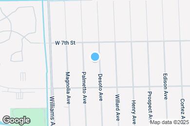 Map image of the property - 613 Desoto Ave