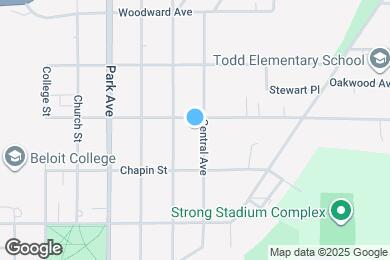 Map image of the property - 744 Central Ave