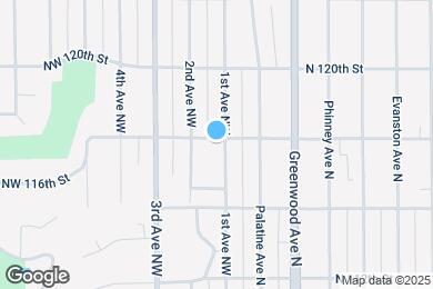 Map image of the property - 11639 1st Ave NW