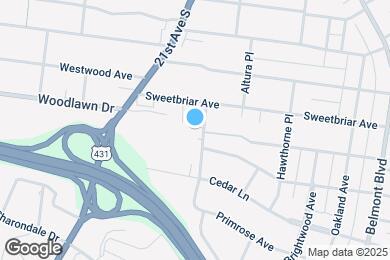 Map image of the property - 2817 Hazelwood Dr