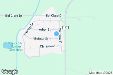 Map image of the property - 16 Belmar St