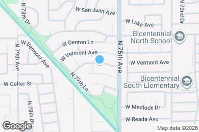 Map image of the property - 7537 W Georgia Ave