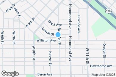 Map image of the property - 1227 Williston Ave