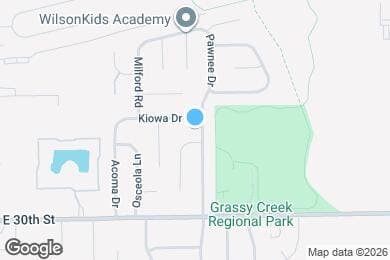 Map image of the property - 3124 Pawnee Dr