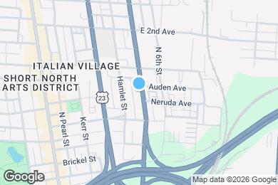 Map image of the property - 825 N 4th St