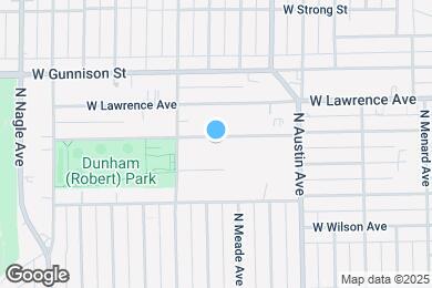 Map image of the property - 6119 W Giddings St