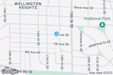 Map image of the property - 1733 6th Ave SE