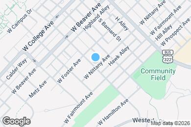 Map image of the property - 635A-side W Nittany Ave