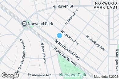 Map image of the property - 5991 N Northwest Hwy