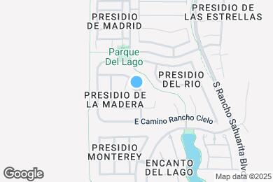Map image of the property - 70 E Camino Rancho Felice