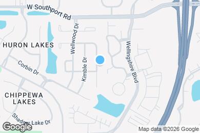 Map image of the property - 7215 Parklake Pl