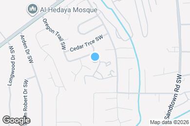 Map image of the property - 555 Picketts Bend Ct