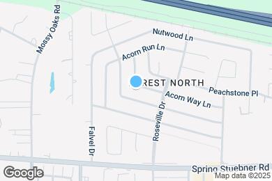 Map image of the property - 3707 Acorn Way Ln