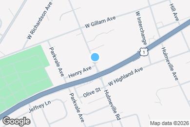 Map image of the property - 545 Hulmeville Rd