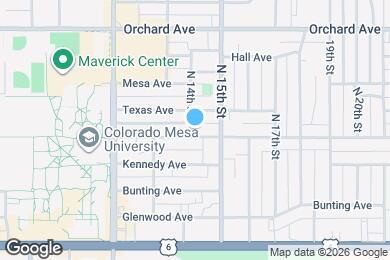Map image of the property - 1416 Elm Ave