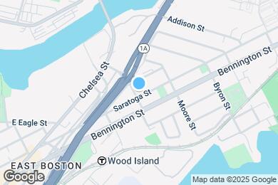 Map image of the property - 666 Saratoga St