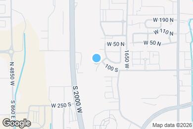 Map image of the property - 122 S 1800 W