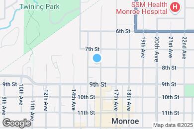 Map image of the property - 733 16th Ave