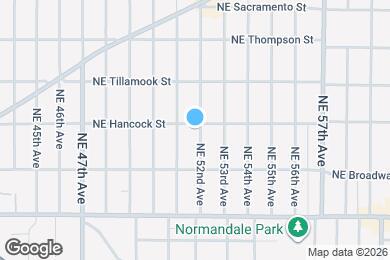 Map image of the property - 1833 NE 52nd Ave