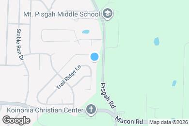 Map image of the property - 1385 Trail Ridge Ln