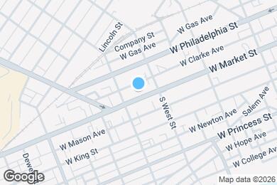 Map image of the property - 631 W Market St