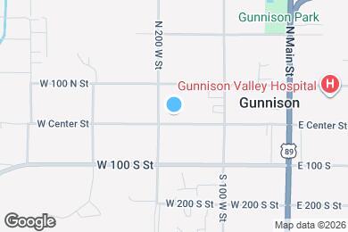 Map image of the property - 168 W Center St