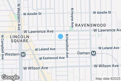 Map image of the property - 2175 W Giddings St