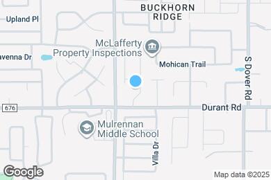 Map image of the property - 2219 Glen Mist Dr