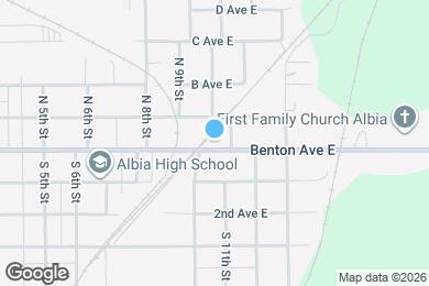Map image of the property - 1015 Benton Ave E