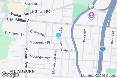 Map image of the property - 227 Kinsey Ave