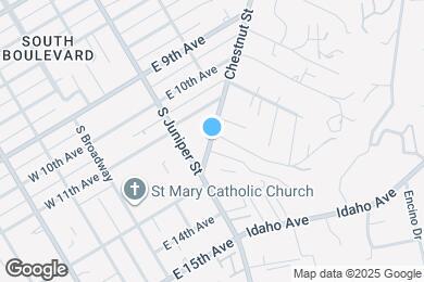 Map image of the property - 1160 Chestnut St