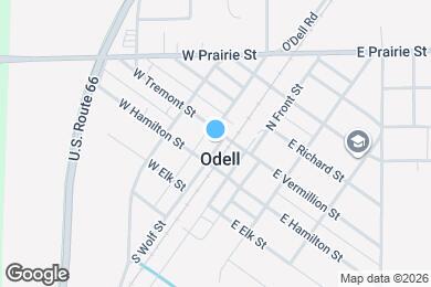 Map image of the property - 112 S Waupansie St