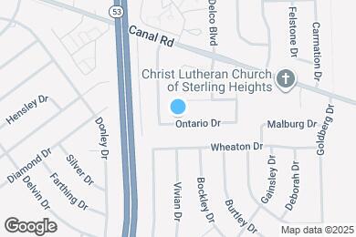 Map image of the property - 11849 Ontario Dr