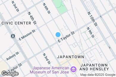 Map image of the property - 225 E Taylor St