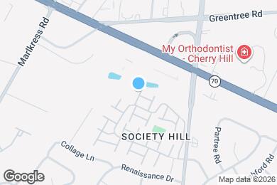 Map image of the property - 222 Society Hill Blvd