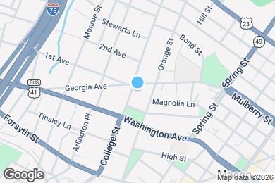 Map image of the property - 420 College St