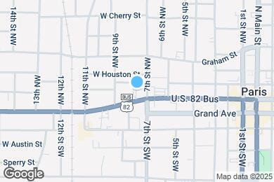 Map image of the property - 750 Bonham St